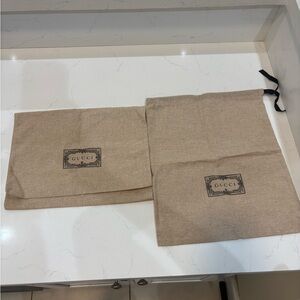 2 Gucci Dust Bags